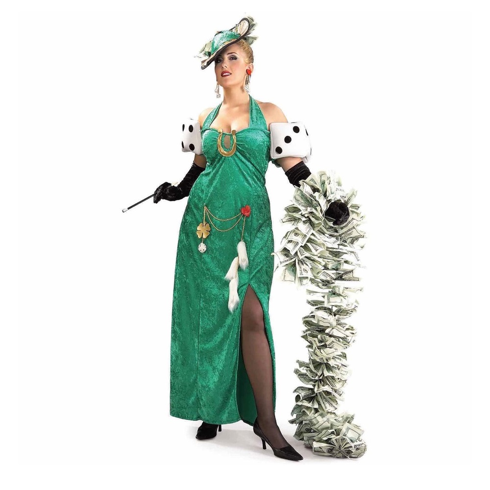 Lady Luck Women’s Halloween Costume | L